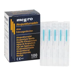 Acupunctuurnaalden plastic handvat zonder geleidingsbuis Zonder geleidebuis | 0,25 x 40 mm